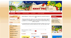 Desktop Screenshot of knihypro.cz